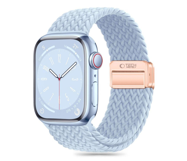 Tech-Protect Nylonmag do Apple Watch 44/45/46/49 mm Baby Blue - 1285562 - zdjęcie